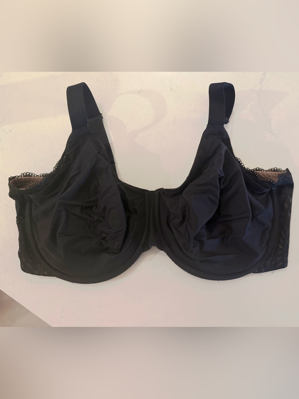 Wacoal Ultimate Side Smoother Underwire Bra Style 855338 40DDD Black